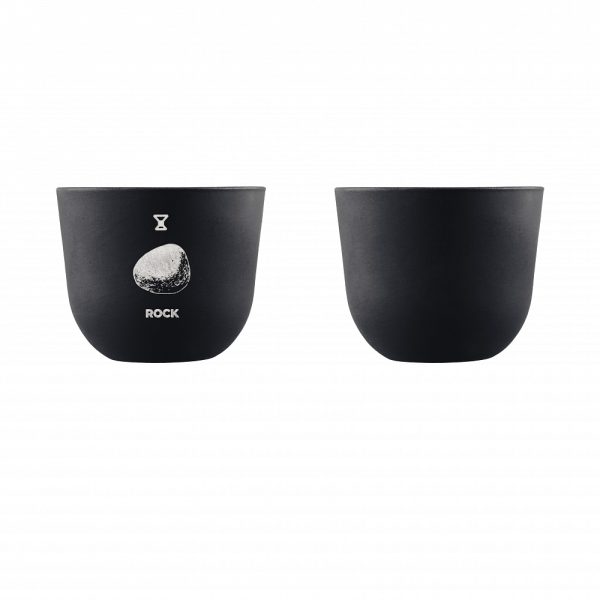 Alpha Bowl Rock Black Matte Bowl - Image 2