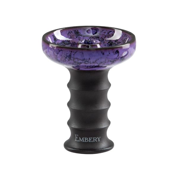 Embery JS Phunnel Purple Black Bowl