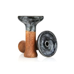 Oblako M Grey-Black Marble Bowl