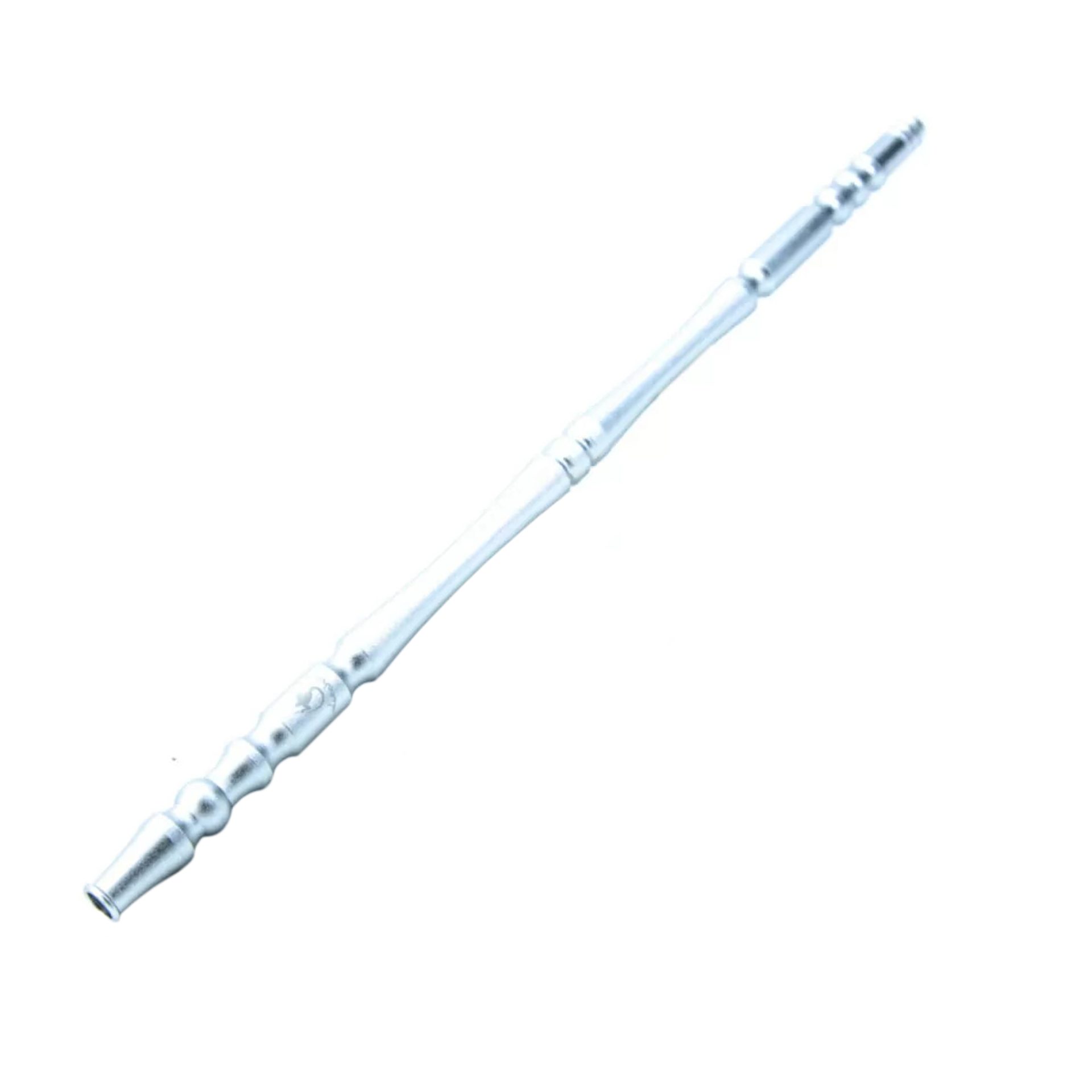 Dschinni Aluminum Hokus Pokus Matte Silver hookah mouthpiece