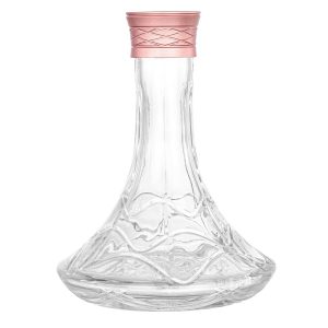 Alux 7 Rose Gold Hookah Vase