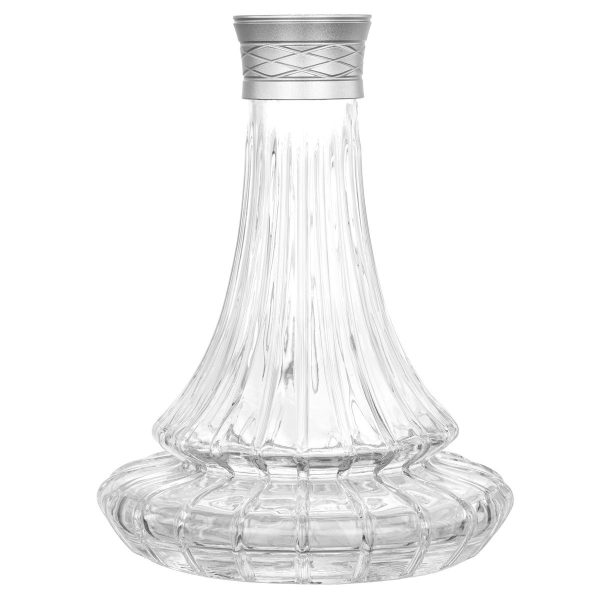 Alux 8 Silver Hookah Vase