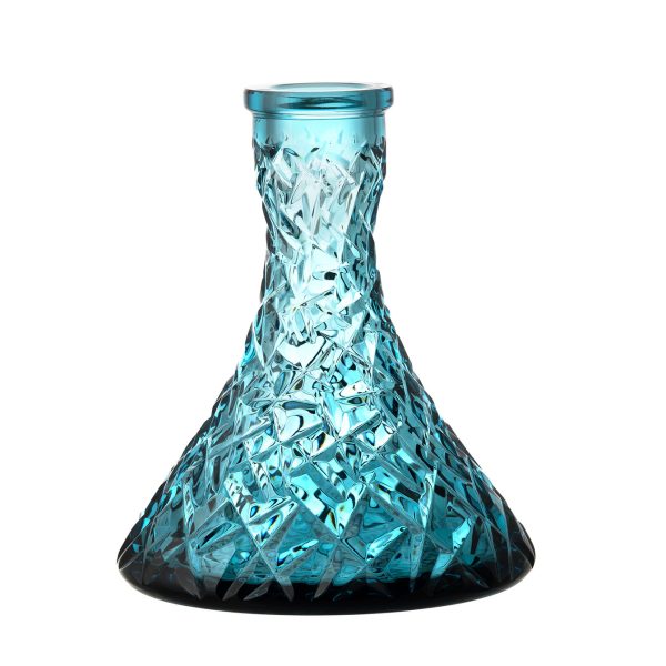 Caesar Bohemia Rock Azure Dark Hookah Vase