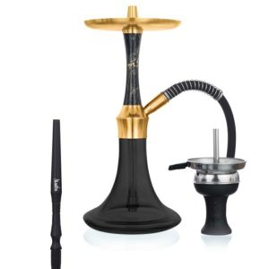 Aladin Epox 360 Black Gold Flat Hookah