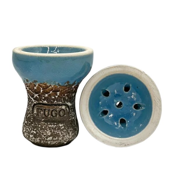 Fugo Turka Glaze Blue Bowl