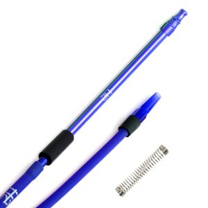 H2 Dubai Blue Silicone Hose with Mouthpiece