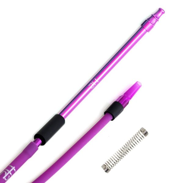 H2 Dubai Purple Silicone Hose with Mouthpiece