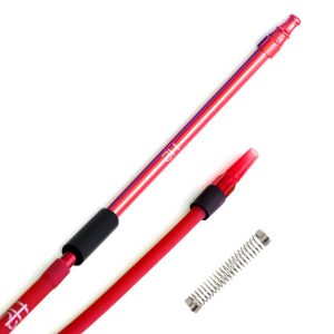 H2 Dubai Red Silicone Hose with Mouthpiece