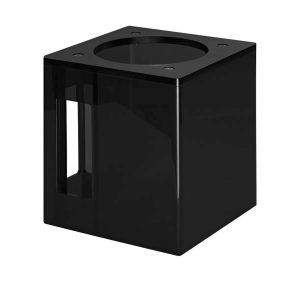 Hoob Cube Black Vase