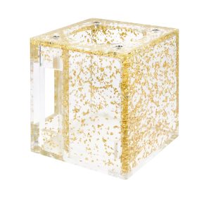 Hoob Cube Gold Vase