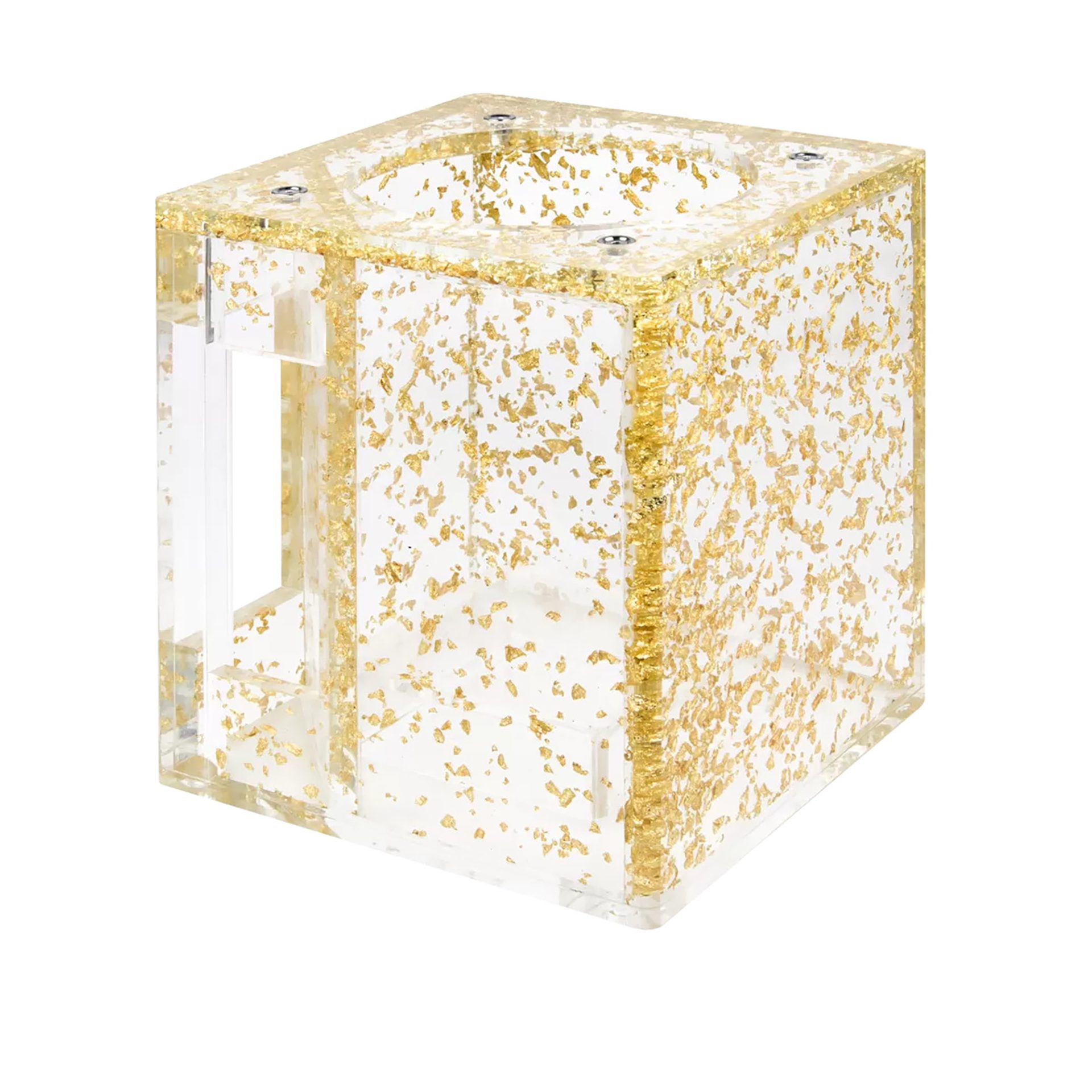 Hoob Cube Gold Vase