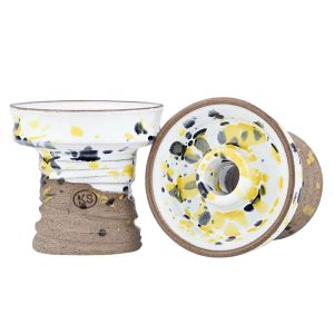 KS Appo Player Sun Flower White Bowl