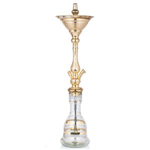 Khalil Mamoon Fakhar Ice Pot Gold Hookah
