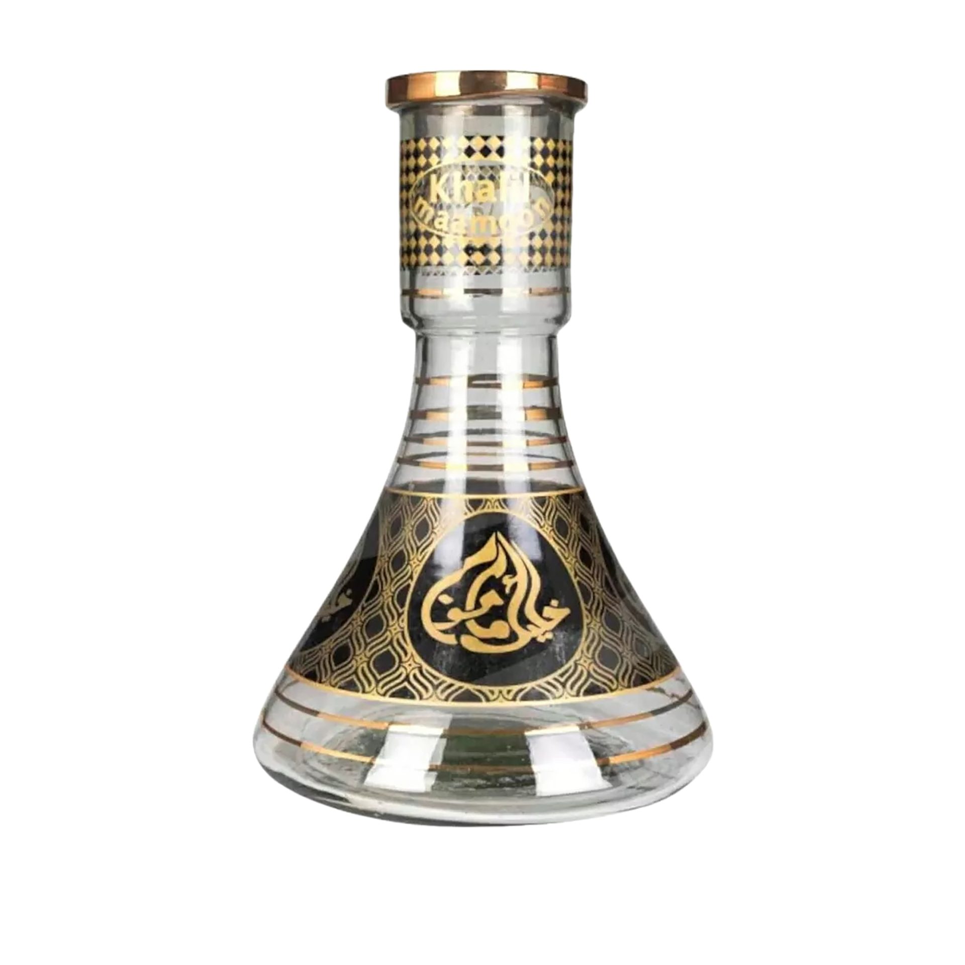 Khalil Mamoon Type 19 Gold Black Vase
