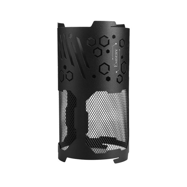 Embery Black wind cover with net - Image 2