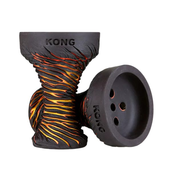 Kong Lava Black Bowl