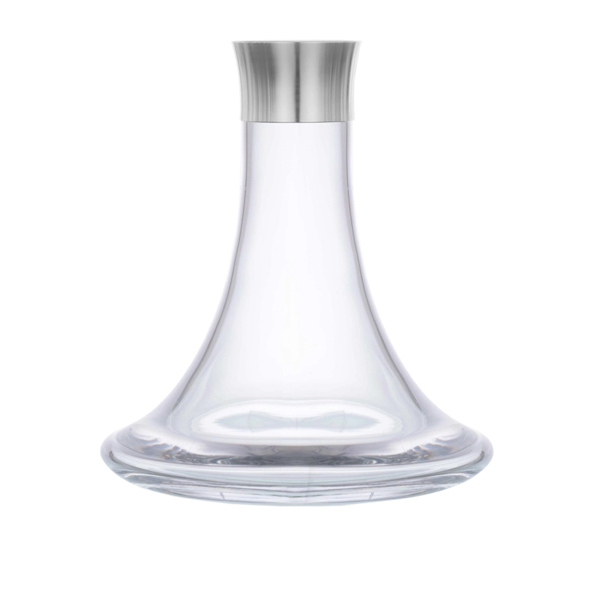 MVP Epox 360 Glass Flat Clear Hookah Vase