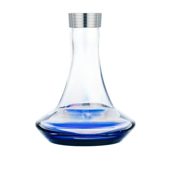 MVP Rocket Shiny Bottom Blue Hookah Vase
