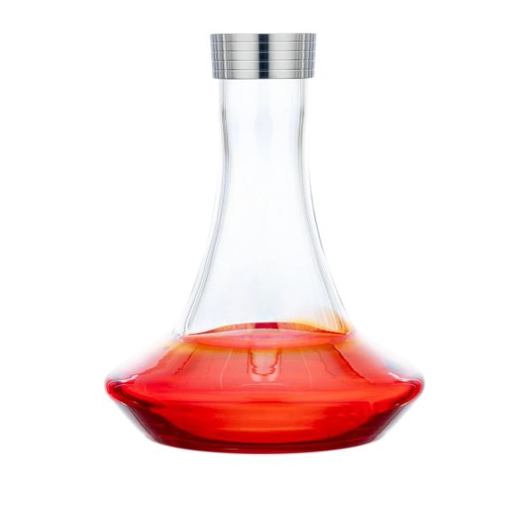 MVP Rocket Shiny Bottom Red Hookah Vase