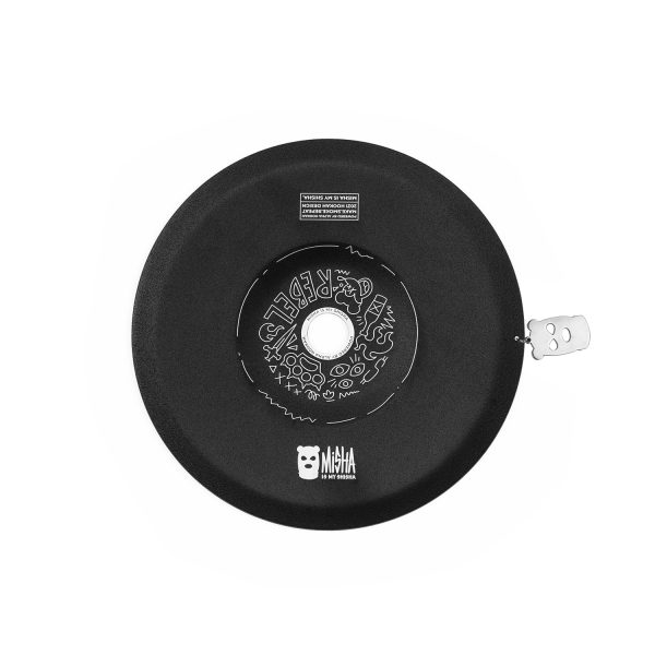 Misha Revolt Jet Black Hookah - Image 2