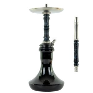 Moze Breeze Two Wavy Black Hookah
