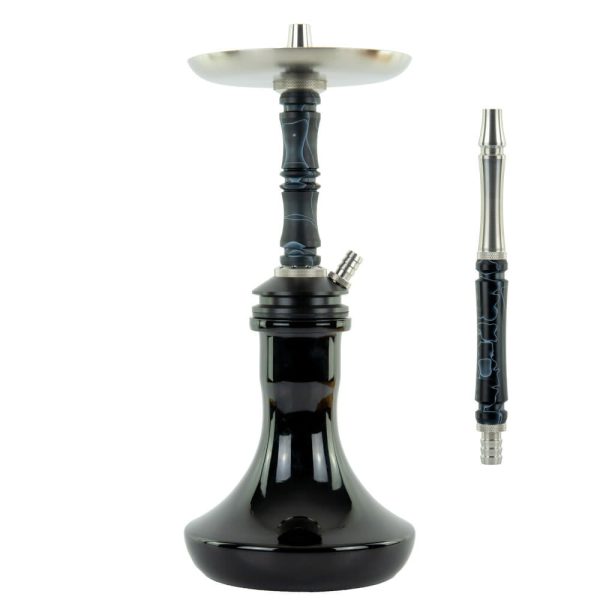 Moze Breeze Two Wavy Black Hookah