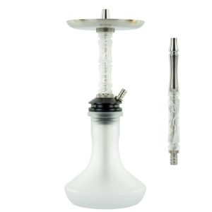 Moze Breeze Two Wavy Frosted Hookah