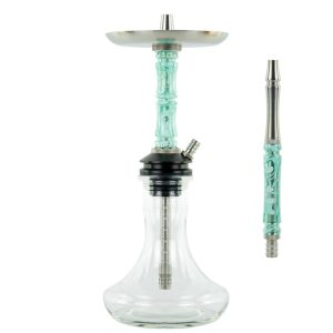 Moze Breeze Two Wavy Mint Hookah