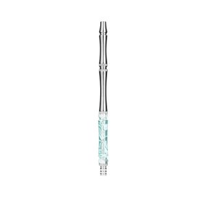 Moze Stainless Steel Wavy Mint hookah mouthpiece