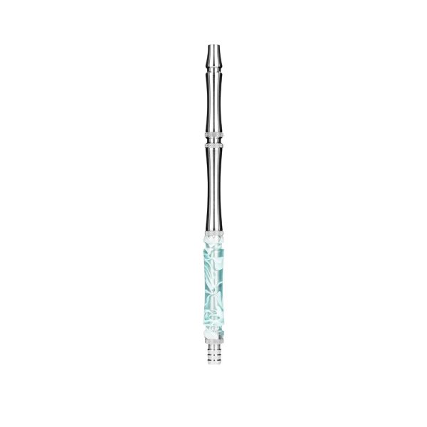 Moze Stainless Steel Wavy Mint hookah mouthpiece