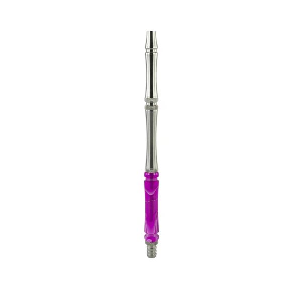 Moze Stainless Steel Wavy Purple hookah mouthpiece