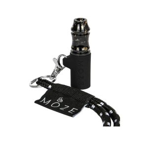 Moze Tip II Gold Line Black personal mouth tip