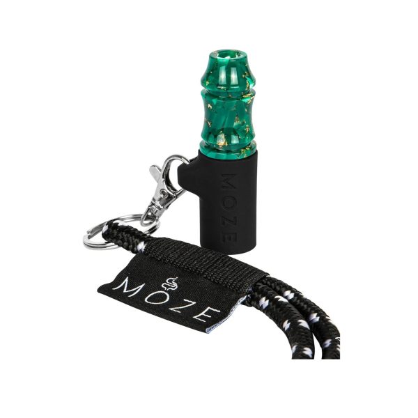 Moze Tip II Gold Line Green personal mouth tip