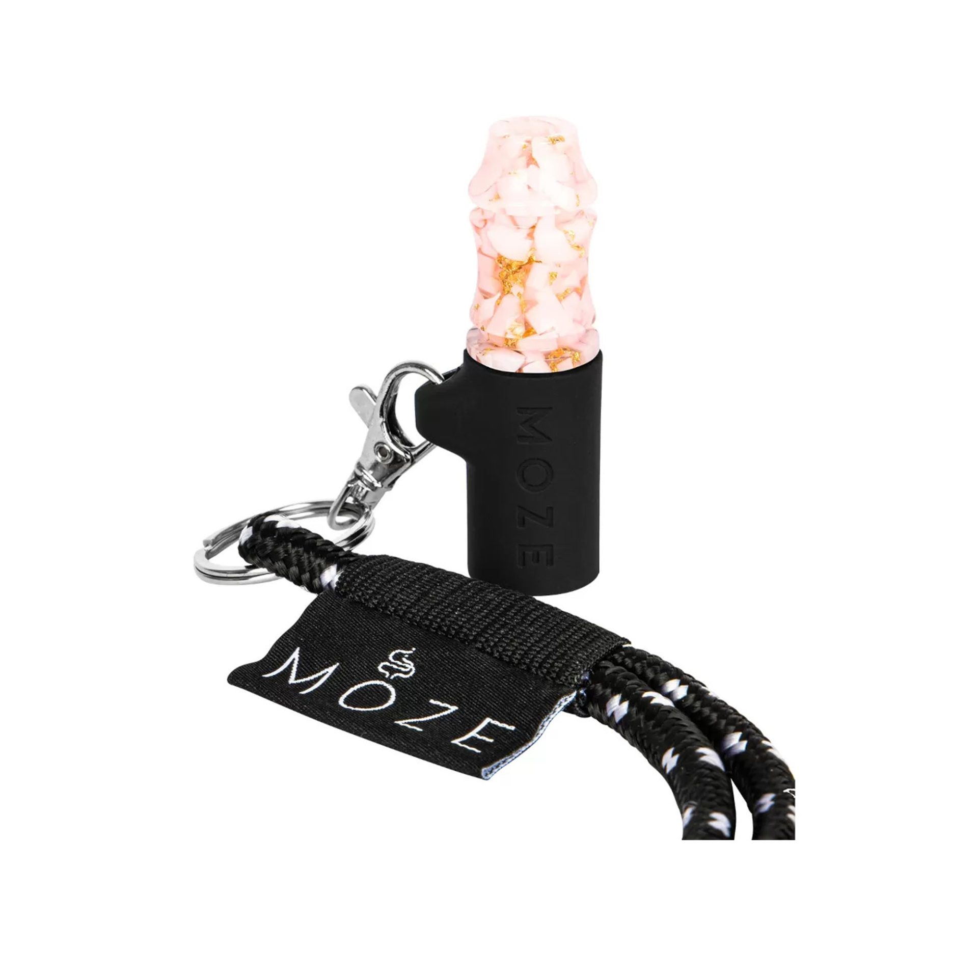 Moze Tip II Gold Line Pink personal mouth tip