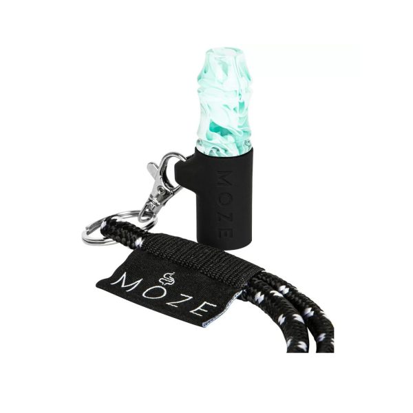 Moze Tip II Wavy Line Mint personal mouth tip