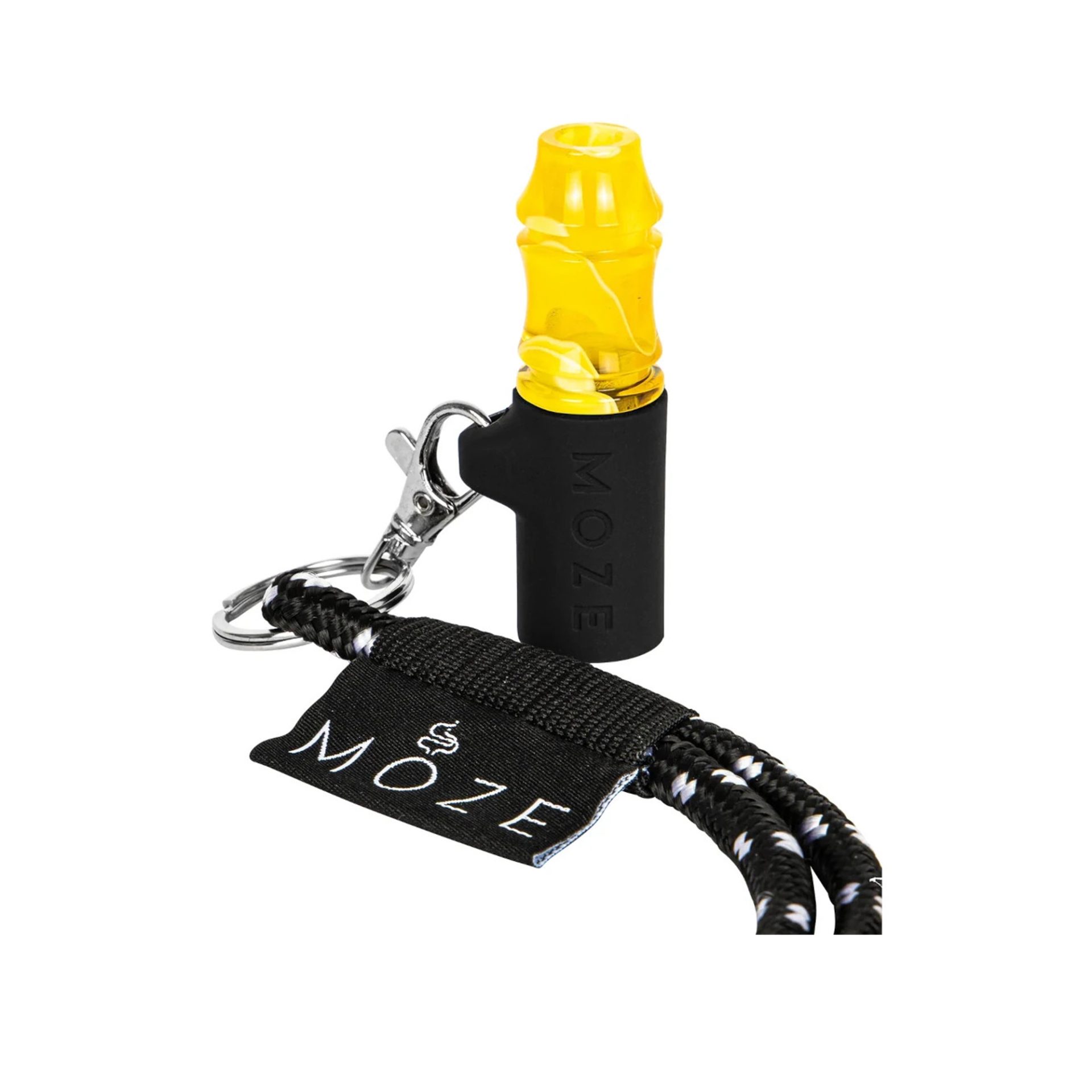 Moze Tip II Wavy Line Yellow personal mouth tip