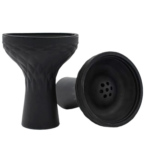 Phunnel silicone bowl 7 holes - black