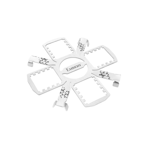 Embery grill for gas charcoal starter - Image 2