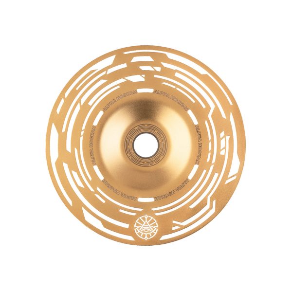 Alpha Hookah Hover Cyber Gold plate grid