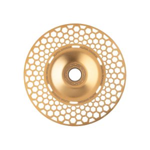 Alpha Hookah Hover Hexagon Gold plate grid