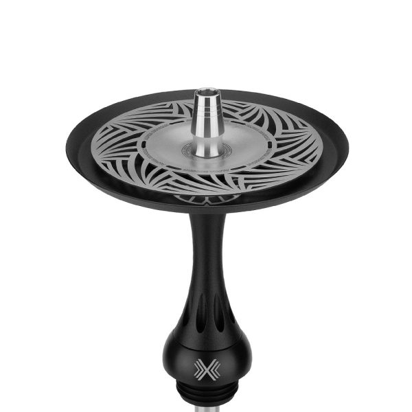 Alpha Hookah Hover Leaf Silver plate grid - Image 2