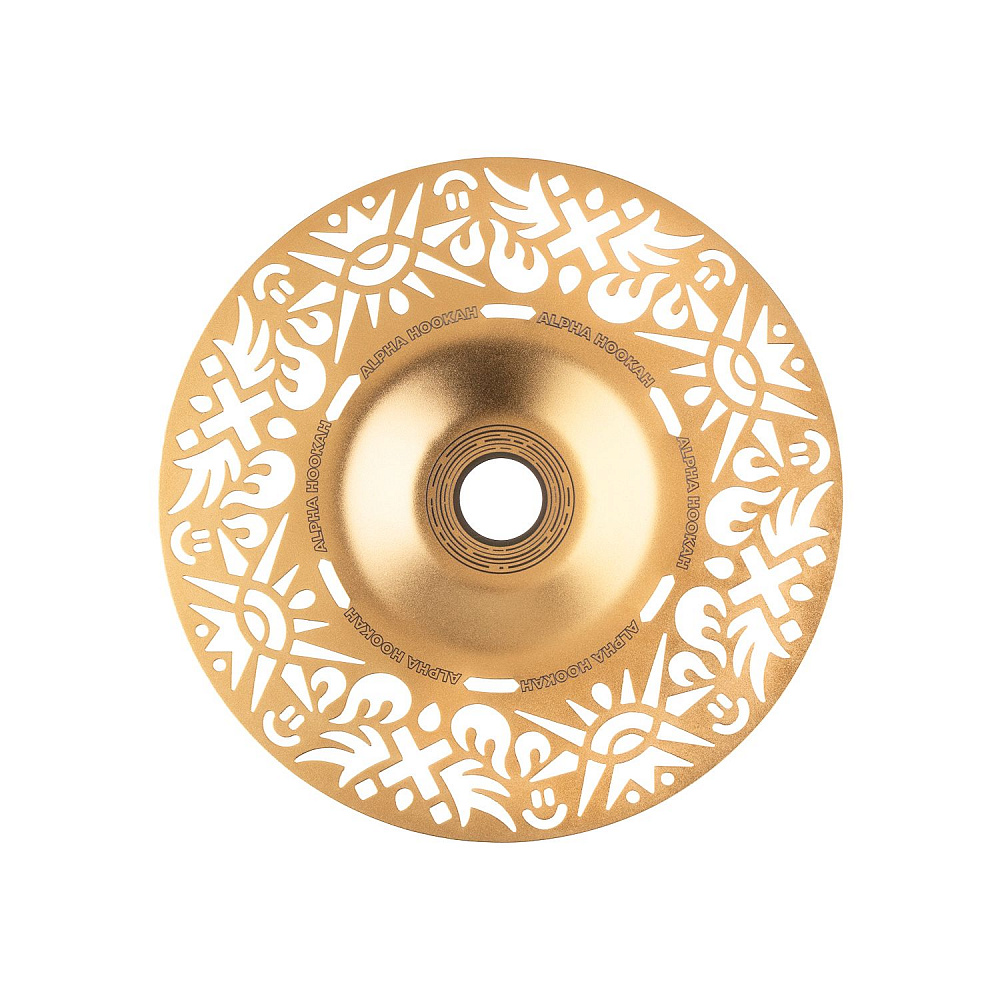 Alpha Hookah Hover VNDL Gold plate grid