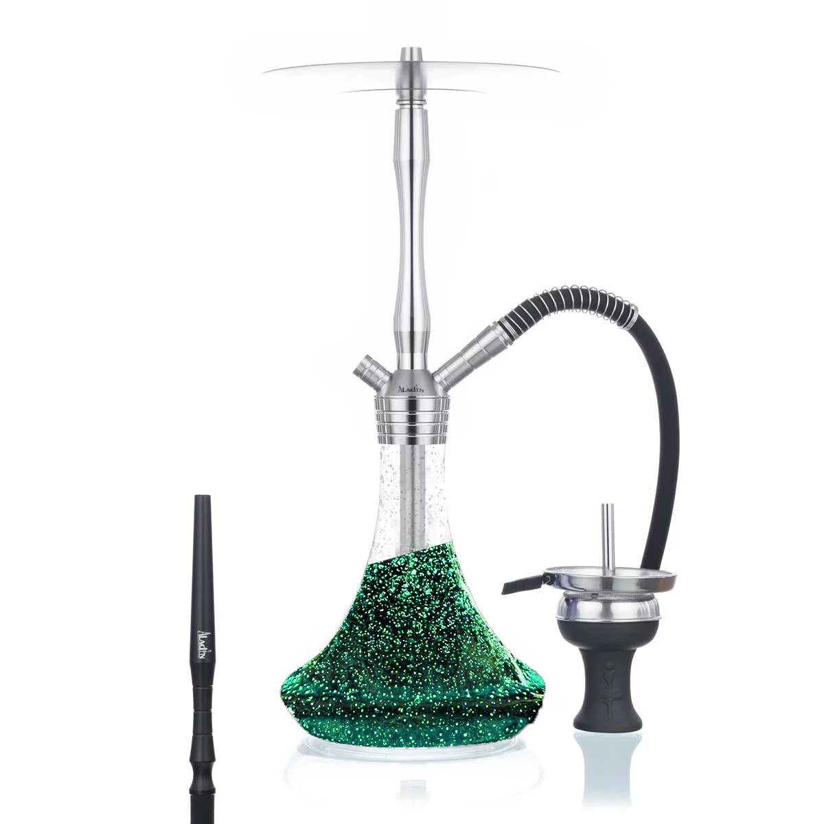 Aladin MVP 460 Glow in the Dark Green Hookah