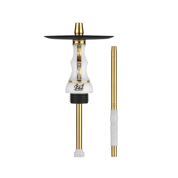 Alpha Hookah Beat White-Gold Hookah