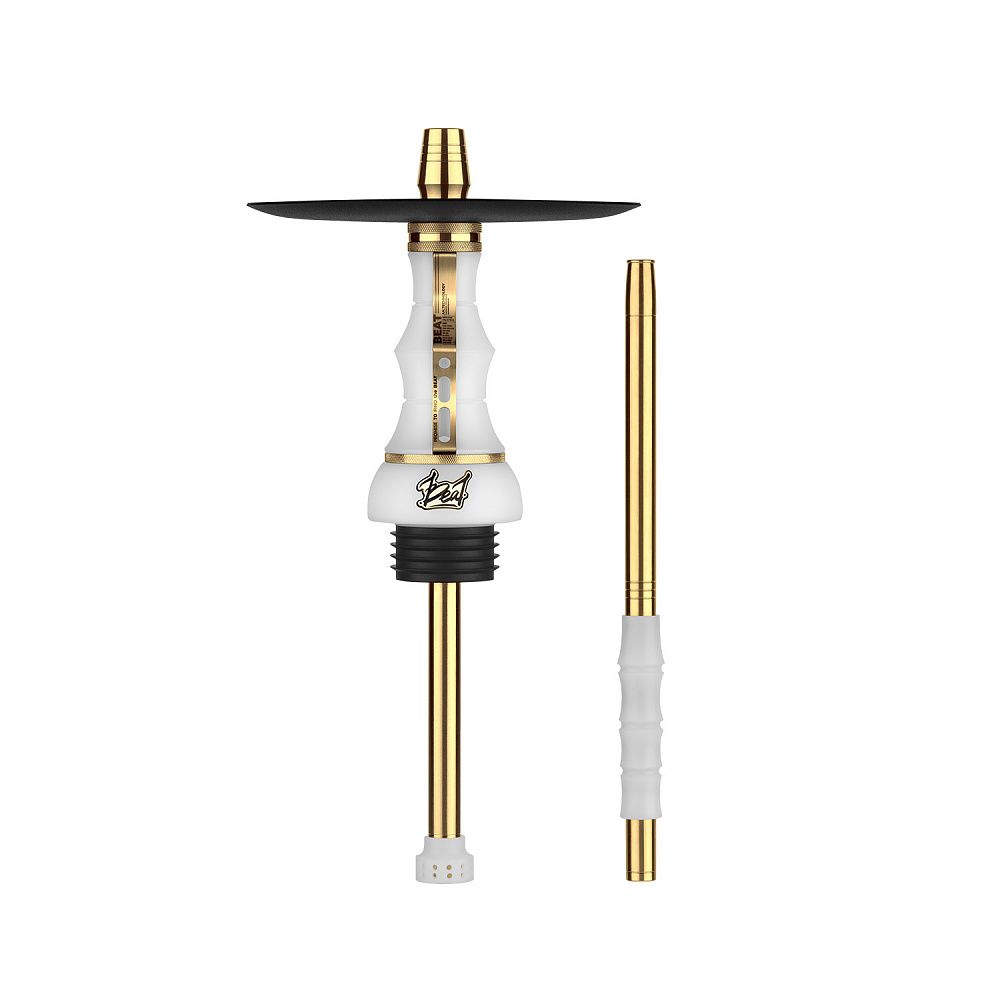 Alpha Hookah Beat White-Gold Hookah
