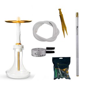 Dschinni Blow Off Gold-White Hookah