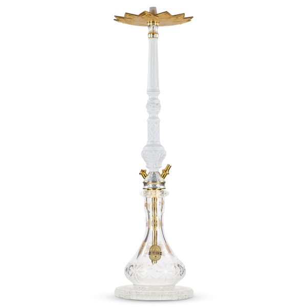 Dschinni Legend Silver Alu Art White Hookah