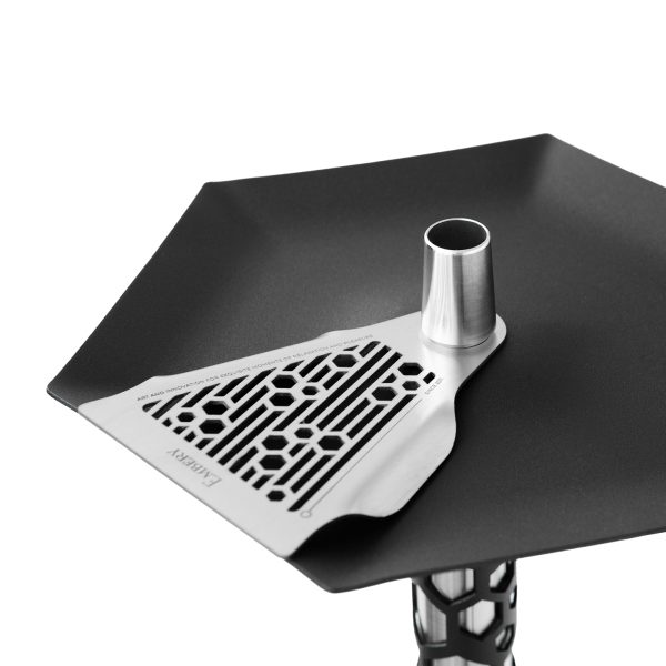 Embery MONO-H 4.0 Silver Black Hookah - Image 3