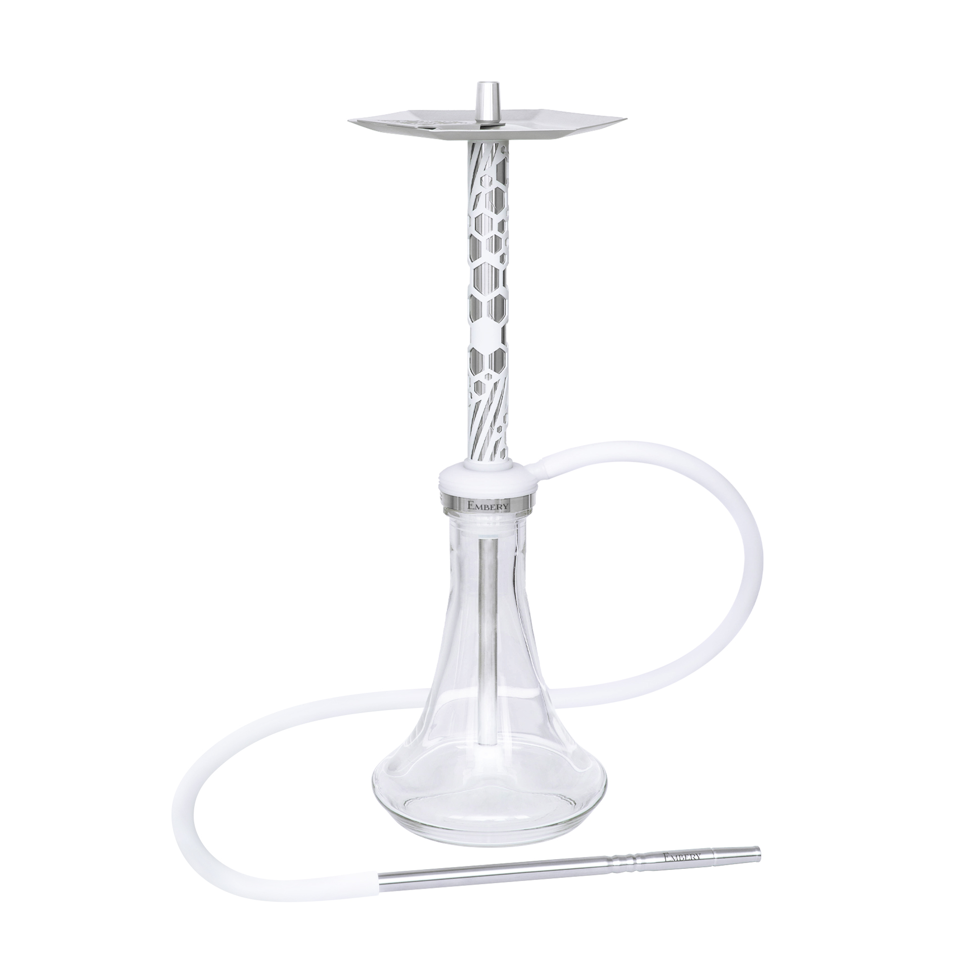 Embery MONO-H 4.0 Silver Snow Hookah