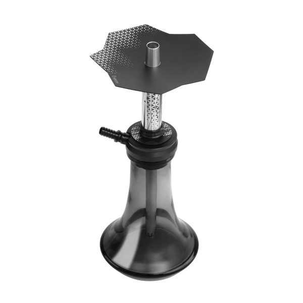 Embery MiniMONO 3.0 Black Silver Hookah - Image 3